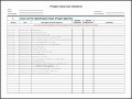 8  Excel Project Checklist Template