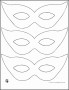 5  Eye Mask Template for Invitation