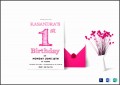 8  First Birthday Invitation Card Template