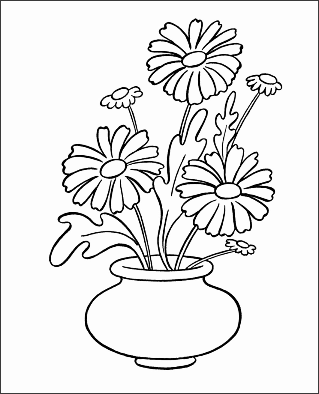 6 Flower Pot Template Printable SampleTemplatess SampleTemplatess