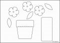 6  Flower Pot Template Printable