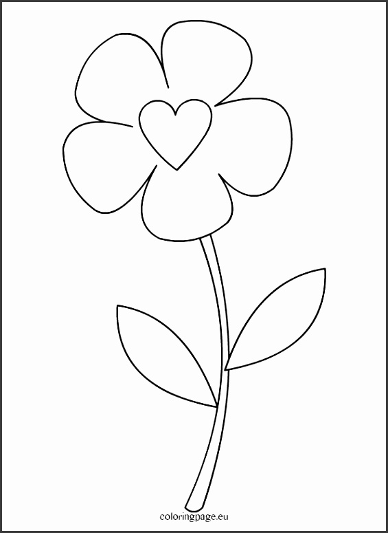Flower Stem Template Printable