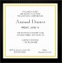 9  formal Dinner Invitations