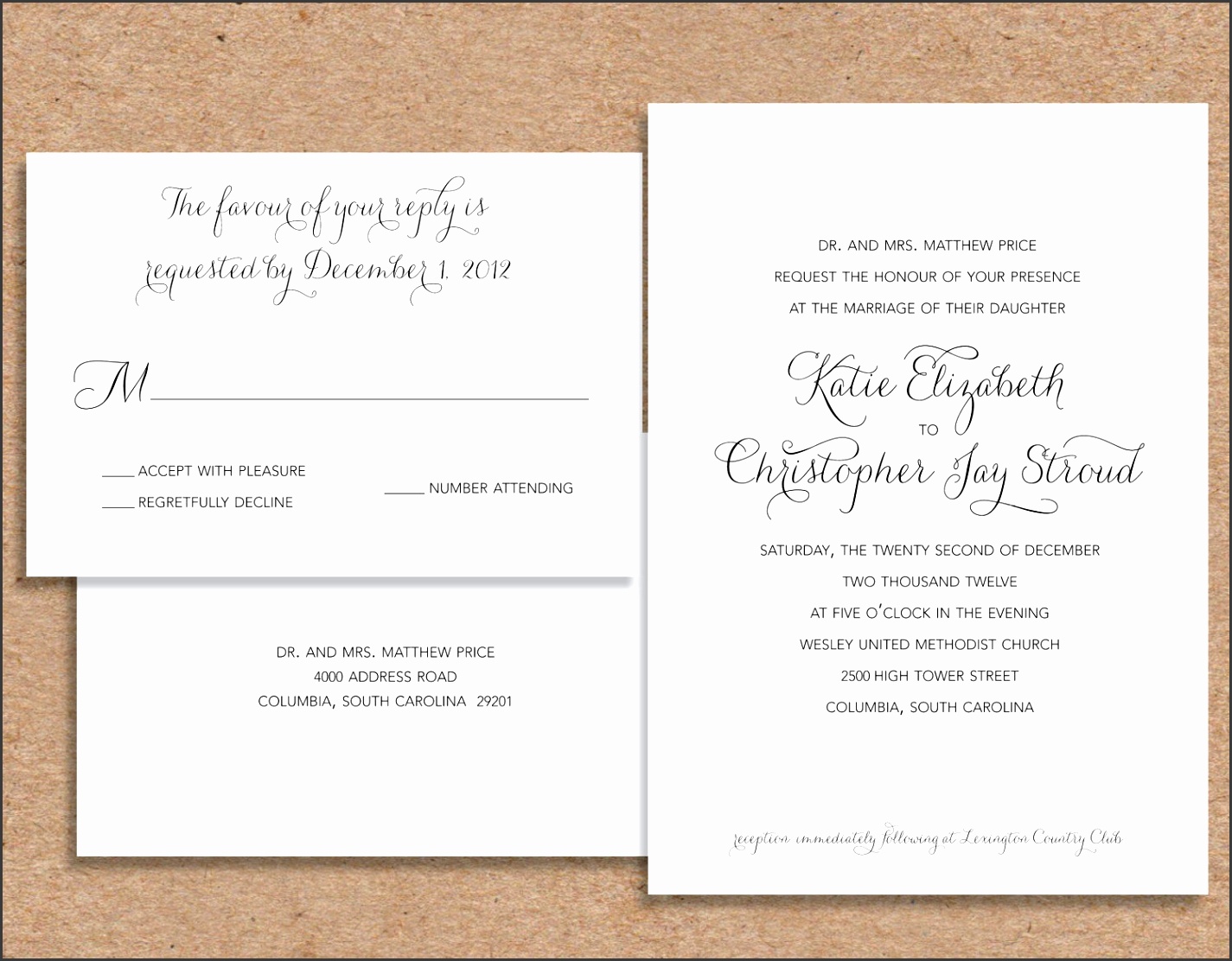 Formal Wedding Invitations With Some Fantastic Invitations Using Chic Layout Wedding Invitation Templates 7 source Ñha cÐ¾m