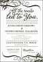 6  formal Wedding Invitation Template