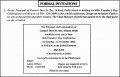 10  format Of formal Invitation for Class 12