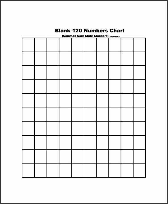 Blank Chart Templates 8 Download Free Documents in PDF