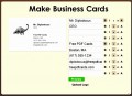 8  Free Blank Printable Business Card Templates