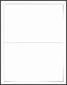 Free blank label template WL 400 half sheet template in Word c