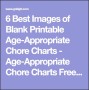 9  Free Chore Chart Template