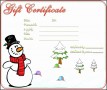 9  Free Christmas Gift Voucher Template