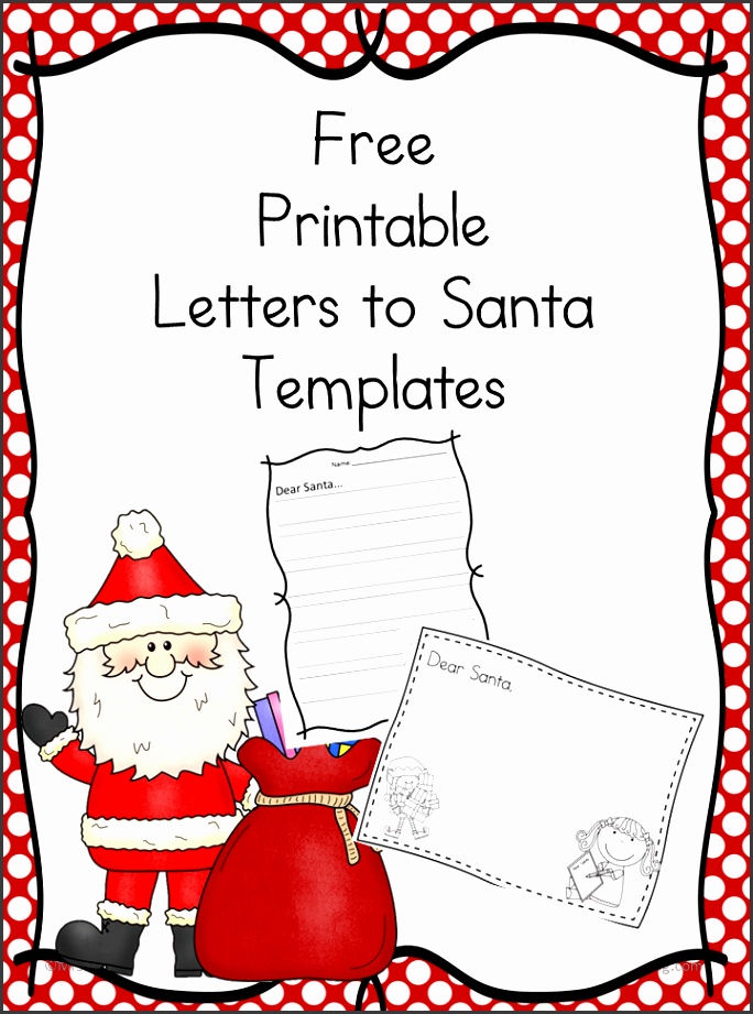 Free Santa Letter Templates