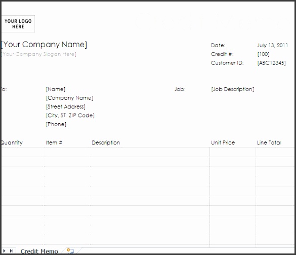debit note template excel