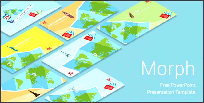 Morph Travel Free Download PowerPoint Templates for Presentation kiuIf Free PowerPoint Template 1