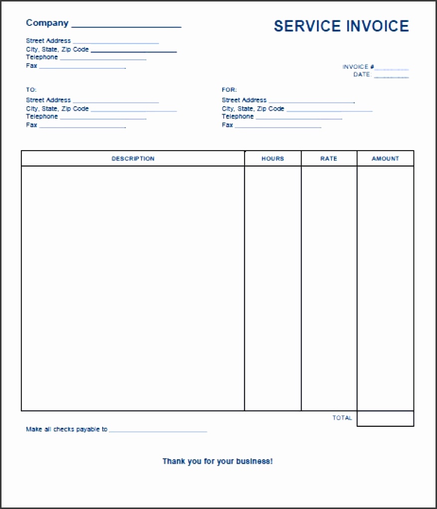 service invoice template adobe pdf microsoft word