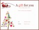 9  Free Gift Certificates to Print