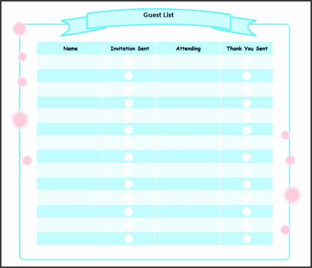 guest list example 22 741