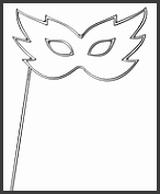 HD wallpapers free masquerade mask template