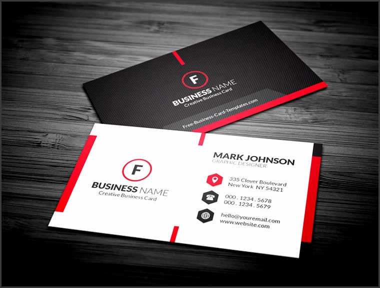 Scarlet Red Creative Business Card Template Free Download CP tVXgg Free Scarlet Red Creative Corporate Business Card Template