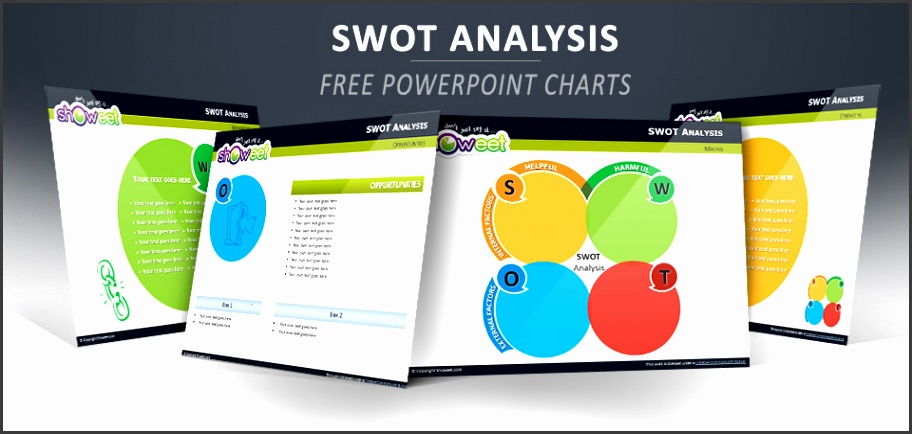 SWOT Analysis Free PowerPoint Charts