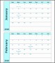 5  Free Printable Calendar Templates 2 Months Per Page