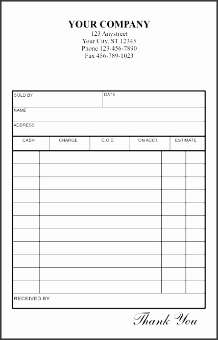 blank receipt template word free sales receipt free blank invoice form word