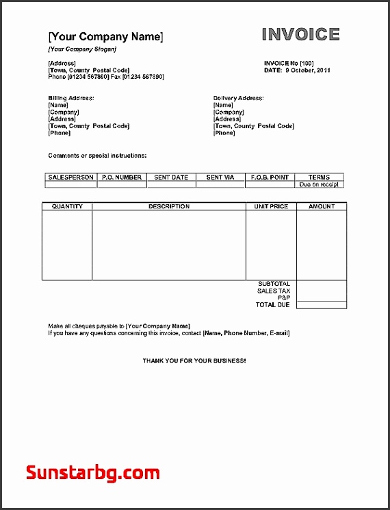 Invoice format In Excel for Simple Invoice Template Unique Free Invoice Templates for Word Excel