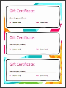 t certificate template 1