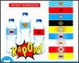 9  Free Water Bottle Label Template Frozen