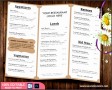 5  French Restaurant Menu Templates