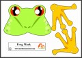 7  Frog Mask Template for Kids