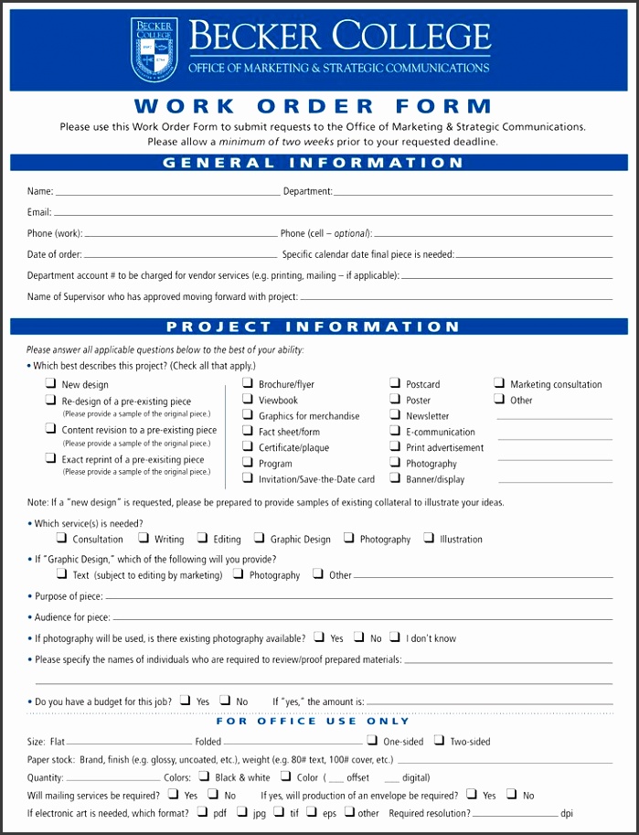 Graphic Design Work Order Form example Download this Graphic fundraiser order form templates free