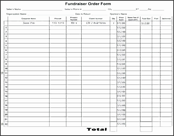 order sheet free blank order form template blank fundraiser order order sheet music online australia