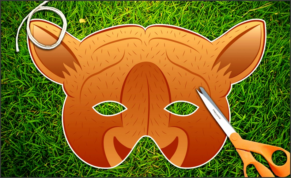 Mask clipart camel 4