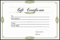 5  Gift Certificate Examples