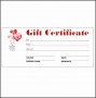 8  Gift Certificate Free