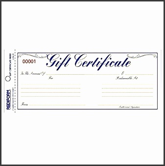 REDIFORM Gift Certificate Envelope Pack 25 Duplicates Gold Yellow 3 67 x
