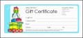 5  Gift Certificate Sample