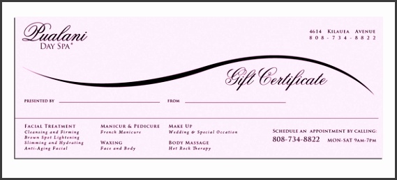 Gift Certificate Printing Custom Gift Certificates Uprinting