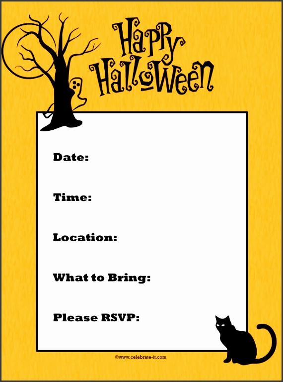 costume party invitation templates free