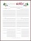 7  Holiday Wish List Template