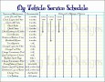 6  Home Maintenance Checklist Template