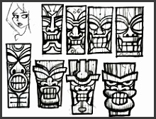 HD wallpapers indian mask template