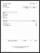 Basic Invoice Template