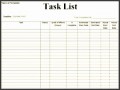 9  Job Task List Template