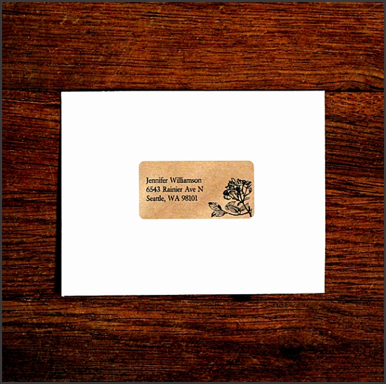 Address Label Template for Pages
