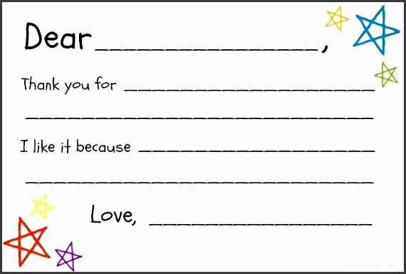 Printable Thank You Letter Template