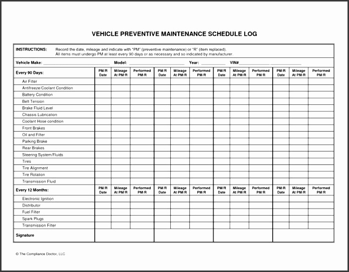 Vehicle Preventive Maintenance Schedule Log Automotive Wolf Car Maintenance Log Software for Windows puters monitors your