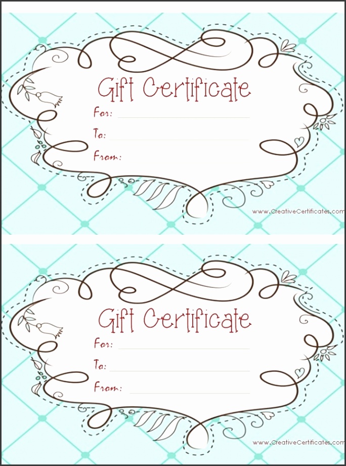 Free Voucher Template Word birthday t certificate for ms word at so many free t certificate printables printables i graduation