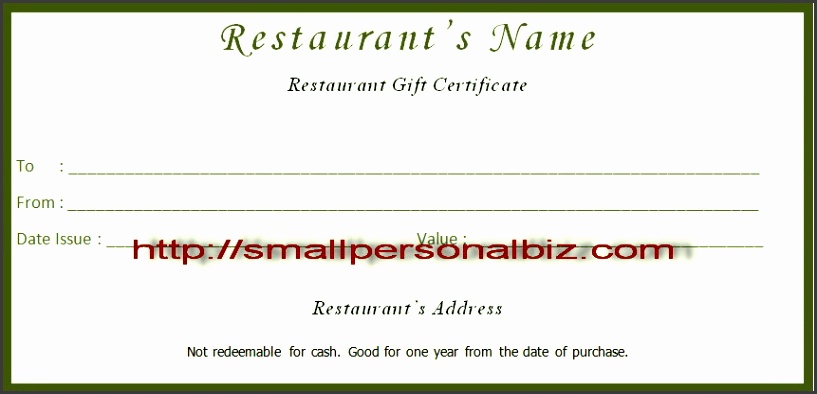 7 best images of make your own t certificate printable free restaurant t certificate template yadclub